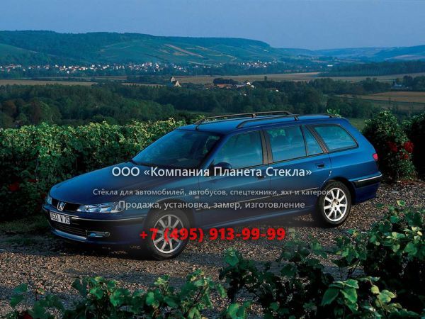 Стекло для Peugeot 406 универсал 1999 - 2004, 1 поколение [рестайлинг]
