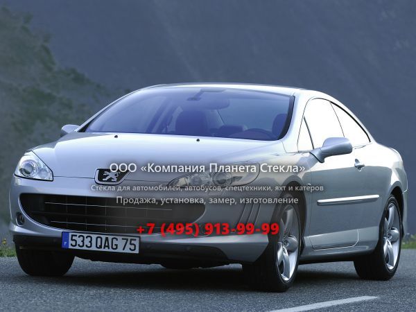 Стекло для Peugeot 407 купе 2004 - 2010, 1 поколение