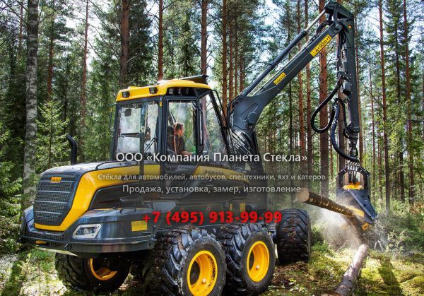 Стекло для харвестеров Ponsse Ergo 8w