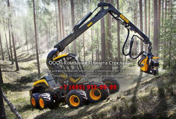 Стекло для харвестеров Ponsse Scorpion