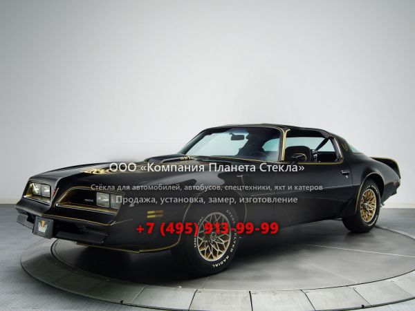 Стекло для Pontiac Firebird Trans Am Black Special Edition T-Roof тарга 1977 - 1978, 2 поколение [3-й рестайлинг]