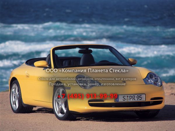 Стекло для Porsche 911 кабриолет 2000 - 2005, 996 [рестайлинг]