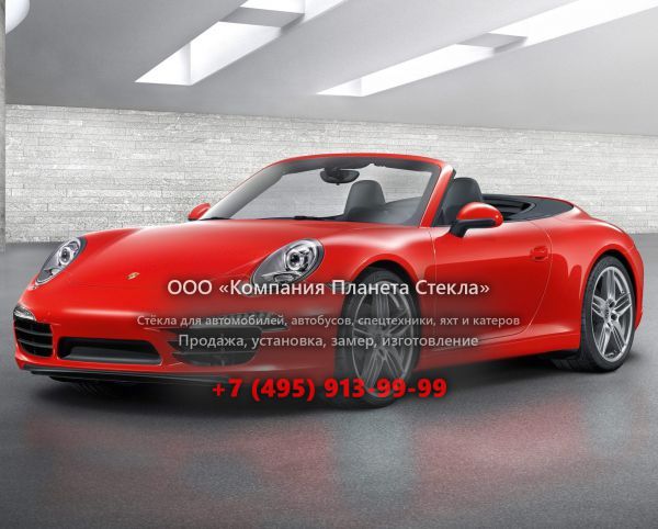 Стекло для Porsche 911 Carrera кабриолет 2011 - 2015, 991
