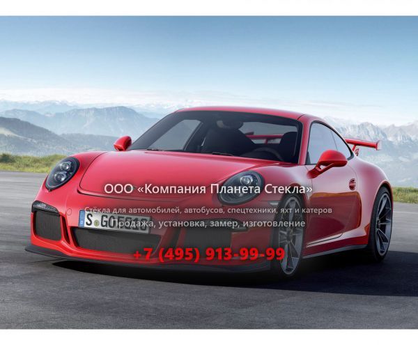 Стекло для Porsche 911 GT3 купе 2011 - 2015, 991