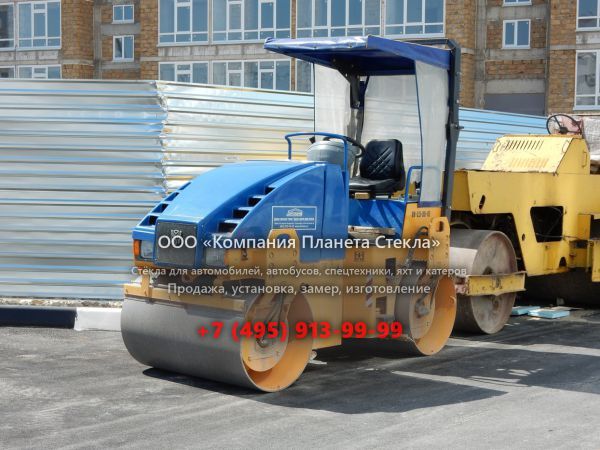 Стекло для гладковальцовых катков РАСКАТ RV-3,5 DD