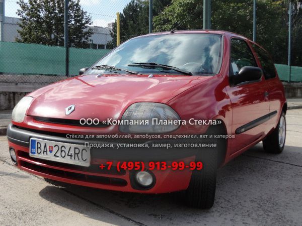 Стекло для Renault Clio хетчбэк 1998 - 2005, 2 поколение
