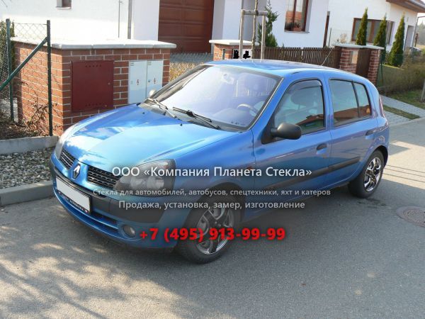 Стекло для Renault Clio хетчбэк 2001 - 2005, 2 поколение [рестайлинг]