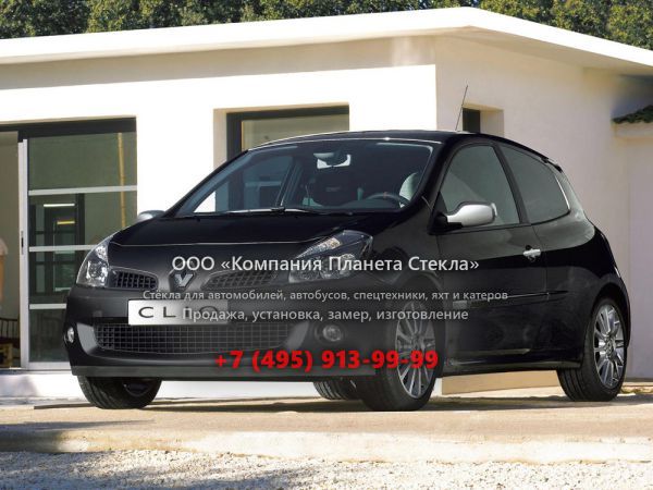 Стекло для Renault Clio RS хетчбэк 2005 - 2009, 3 поколение