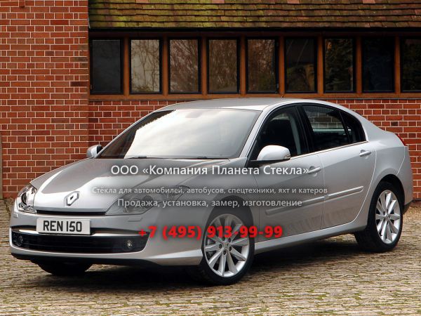 Стекло для Renault Laguna лифтбэк 2007 - 2011, 3 поколение