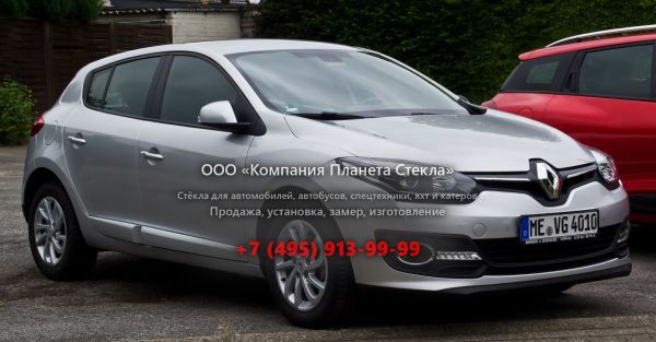 Стекло для Renault Megane хетчбэк 2012 - 2014, 3 поколение [рестайлинг]