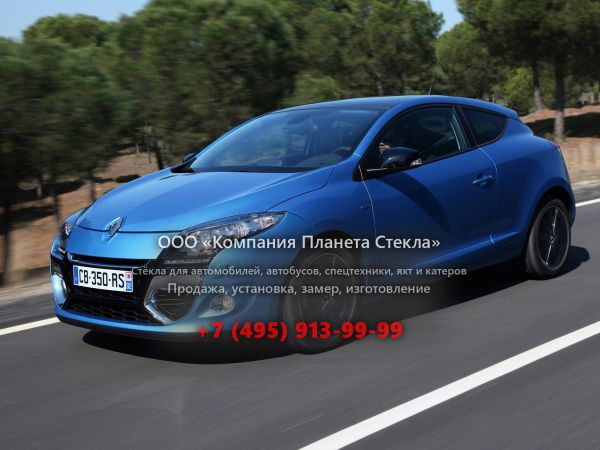 Стекло для Renault Megane Coupe хетчбэк 2012 - 2014, 3 поколение [рестайлинг]
