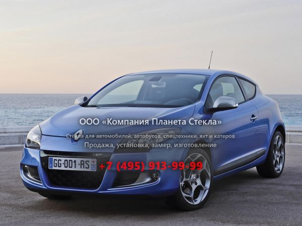 Стекло для Renault Megane GT хетчбэк 2008 - 2014, 3 поколение