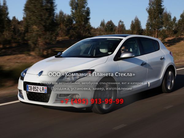 Стекло для Renault Megane GT хетчбэк 2012 - 2014, 3 поколение [рестайлинг]