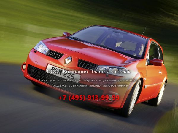 Стекло для Renault Megane RS хетчбэк 2002 - 2006, 2 поколение