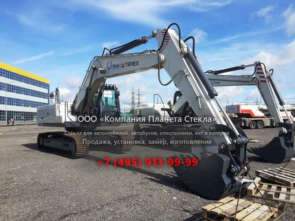 Стекло для гусеничных экскаваторов RM-Terex TX210LC