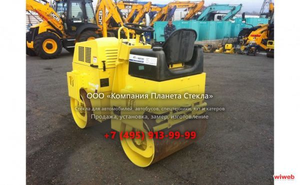 Стекло для гладковальцовых катков SAKAI SW230