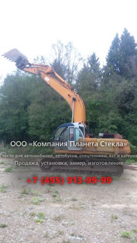 Стекло для гусеничных экскаваторов Samsung SE 90