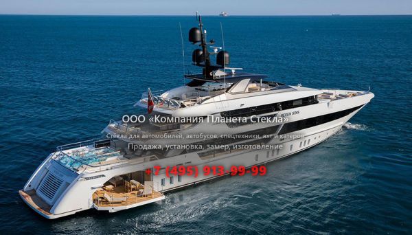 Стекло для моторная яхта Sanlorenzo 52Steel