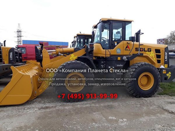 Стекло для колёсных погрузчиков SDLG / LINGONG LG953F