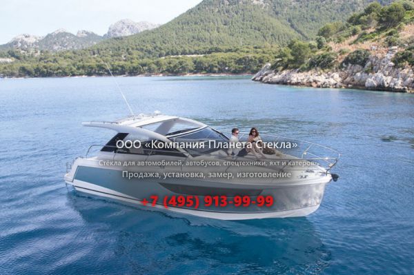 Стекло для моторная яхта с хардтопом, круизер Sealine S330