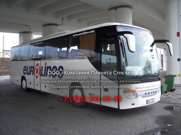 Стекло для туристический автобус Setra S415 GT-HD