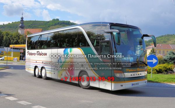 Стекло для туристический автобус Setra S415 HDH
