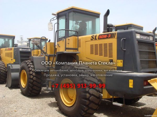Стекло для колёсных погрузчиков Shantui SL50W-3