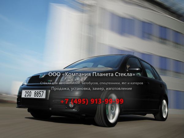 Стекло для Skoda Fabia RS хетчбэк 1999 - 2004, 6Y