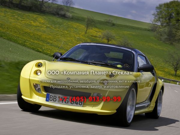 Стекло для Smart Roadster Brabus тарга 2003 - 2006, 1 поколение