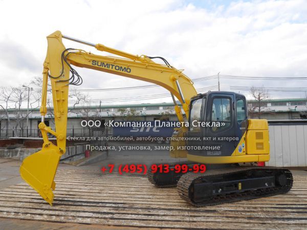 Стекло для гусеничных экскаваторов Sumitomo SH135X-3B