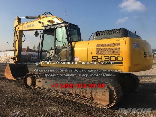 Стекло для гусеничных экскаваторов Sumitomo SH300-5