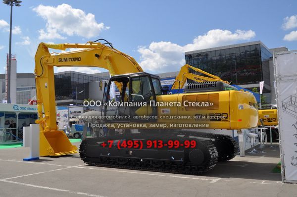 Стекло для гусеничных экскаваторов Sumitomo SH330LC-3