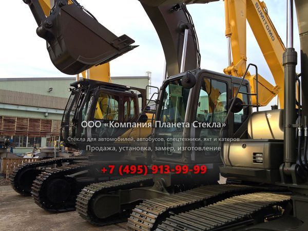 Стекло для гусеничных экскаваторов Sumitomo SH75XU-3B