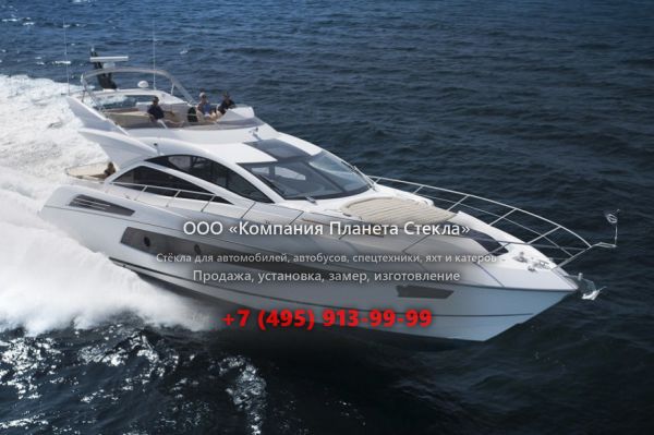 Стекло для моторная яхта с флайбриджем Sunseeker 68 Sport Yacht