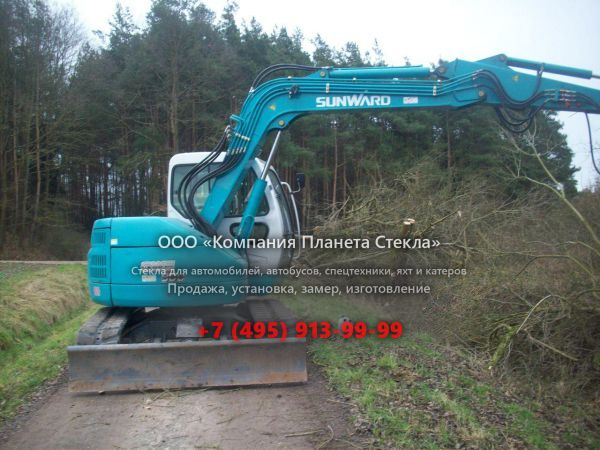 Стекло для гусеничных экскаваторов Sunward SWE 90