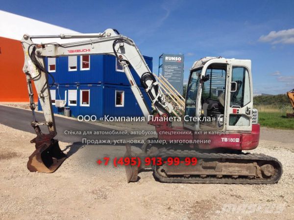 Стекло для гусеничных экскаваторов Takeuchi TB180FR