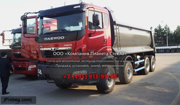 Стекло для тягачи седельных Tata Prima 4028S