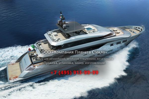 Стекло для моторная яхта Tecnomar Nadara 47