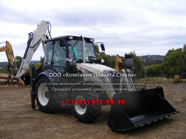 Стекло для экскаваторов-погрузчиков Terex 860