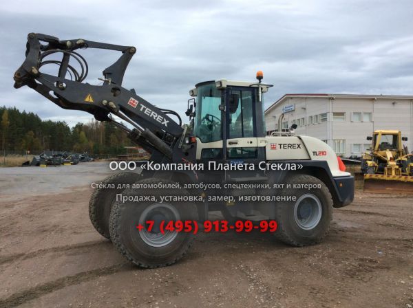 Стекло для колёсных погрузчиков Terex TL210