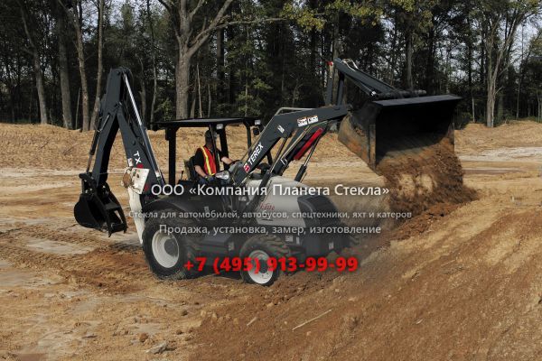Стекло для экскаваторов-погрузчиков Terex TX860B