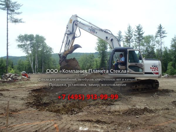 Стекло для гусеничных экскаваторов Terex TXC140 LC-1