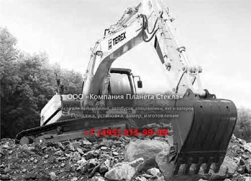 Стекло для гусеничных экскаваторов Terex TXC520 LC-2