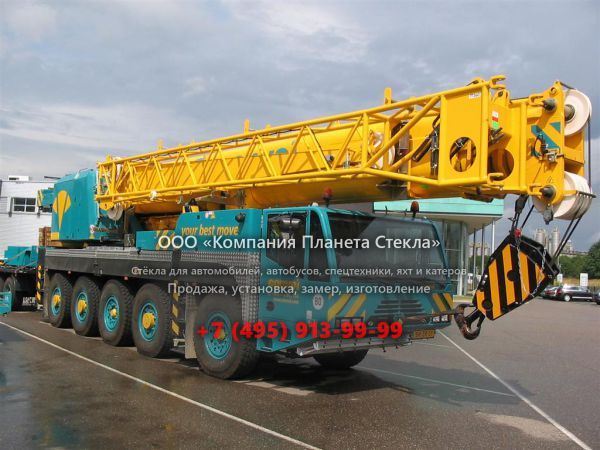 Стекло для внедорожных кран Terex Demag AC 100