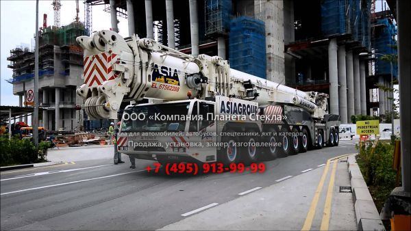 Стекло для внедорожных кран Terex Demag AC 1000