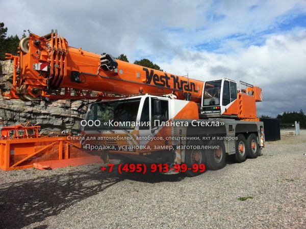 Стекло для внедорожных кран Terex Demag AC 100-4L