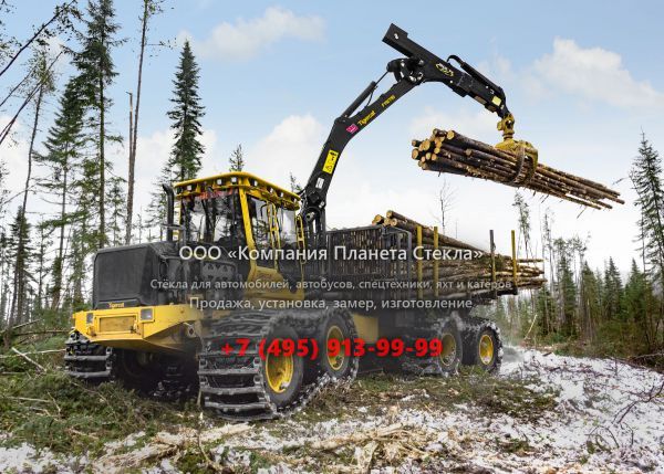 Стекло для форвардеров Tigercat 1085C