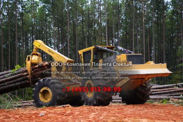Стекло для скиддеров Tigercat 630E