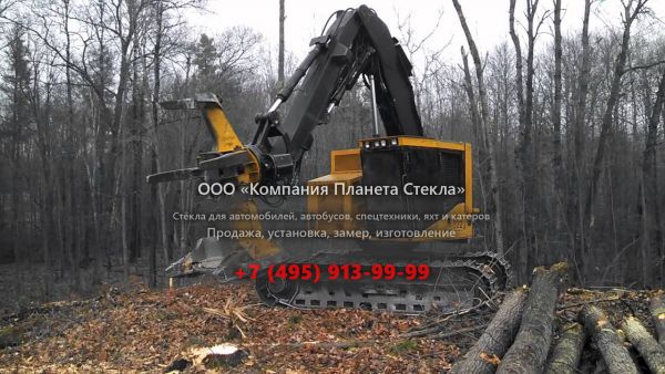 Стекло для валочно-пакетирующих машин Tigercat 822C