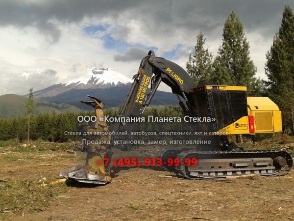 Стекло для валочно-пакетирующих машин Tigercat 870C